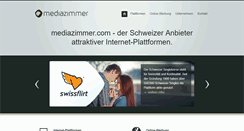 Desktop Screenshot of mediazimmer.com